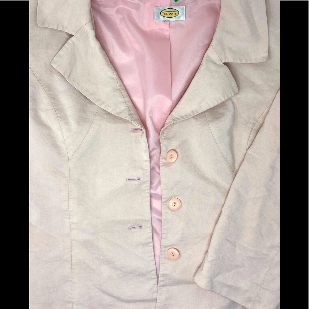 Pink blazer